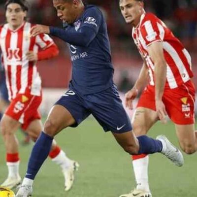 أتلتيكو مدريد يتعادل مع ألميريا في الدوري الإسباني