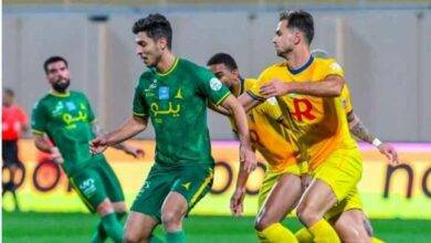 التعادل بين الحزم والخليج في الدوري السعودي