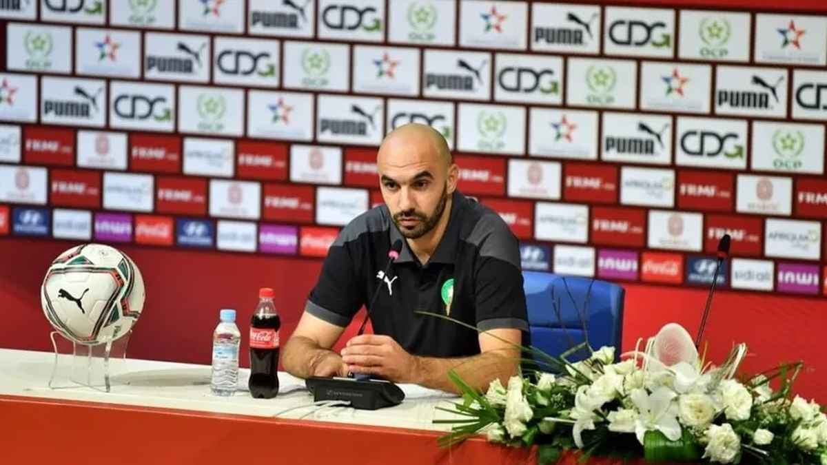 الركراكي: أتحمّل المسؤولية عن إقصاء المغرب من كأس أمم إفريقيا
