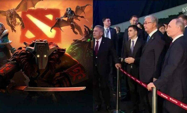 بوتين يطلع على لعبة Dota 2 ويستمع إلى اقتراح لعبة FIFA الروسية