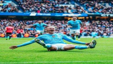 مانشستر سيتي يتصدر الدوري بفوز مهم على إيفرتون