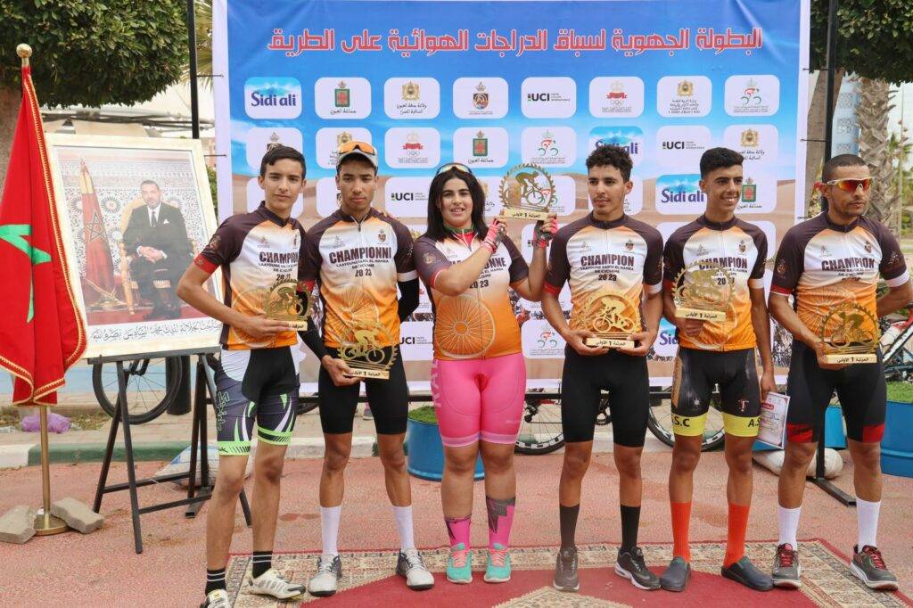 دراجات : جمعية صقور الصحراء تفوز بالبطولة الجهوية لعصبة العيون الساقية الحمراء