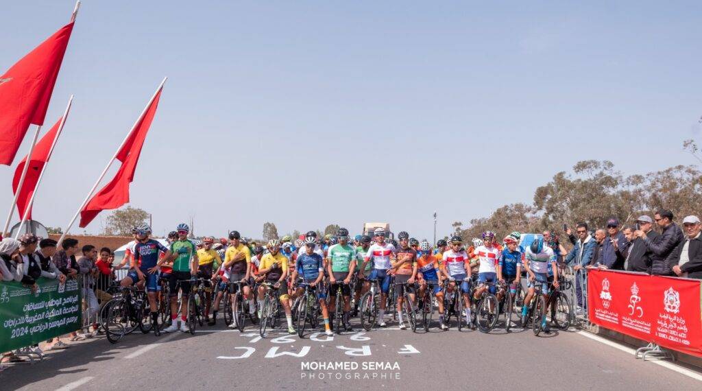 دراجات : أشرف الدغمي يفوز بالسباق الوطني الأول على الطريق بمراكش