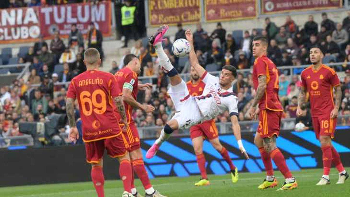 بولونيا تصدم روما في الأولمبيكو بثلاثة أهداف لهدف في الدوري الإيطالي