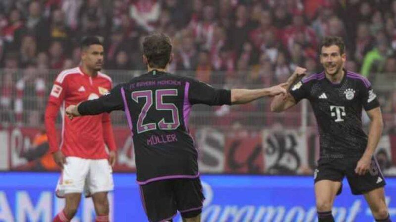 بايرن ميونيخ يسحق يونيون برلين بنتيجة كبيرة في الدوري الألماني