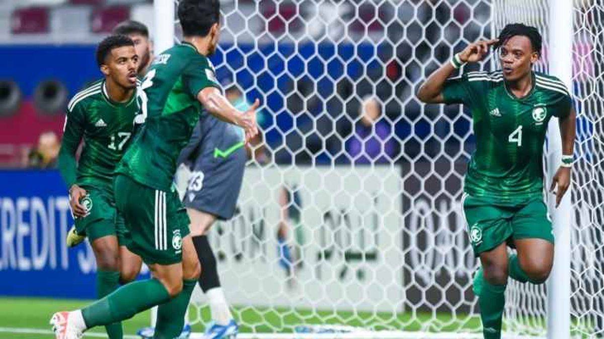 المنتخب السعودي الأولمبي يفوز على طاجيكستان 4-2 في كأس آسيا تحت 23 عامًا