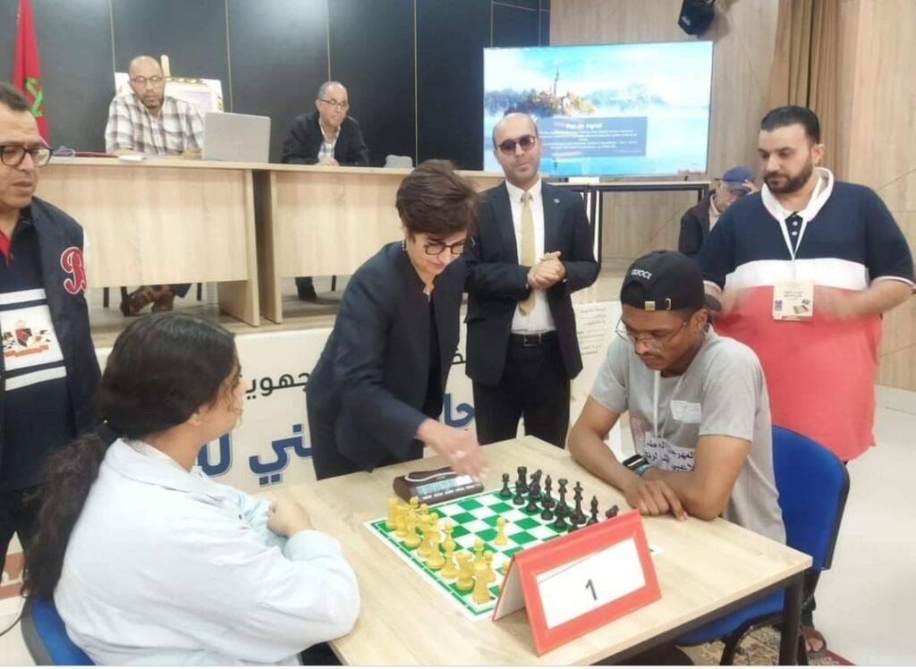 نجاح المهرجان الوطني للشطرنج للشباب بمدينة الداخلة