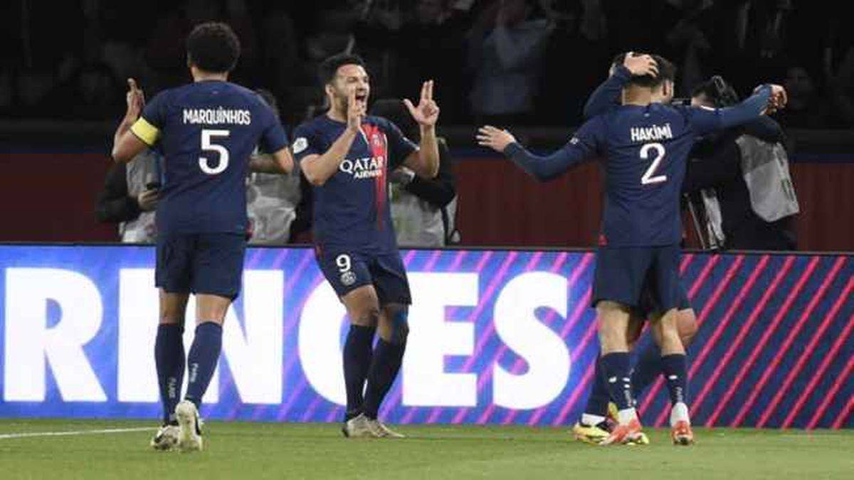 باريس سان جيرمان يسحق ليون بنتيجة 4-1 في الدوري الفرنسي