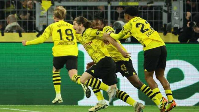 دورتموند يخالف التوقعات ويُحرج دفاع الاتلتيكو برباعية ليحجز مكانه في نصف النهائي