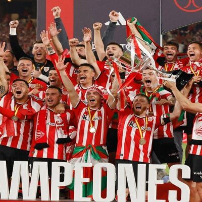 أتلتيك بلباو يتوج بكأس إسبانيا بفوزه بركلات الترجيح