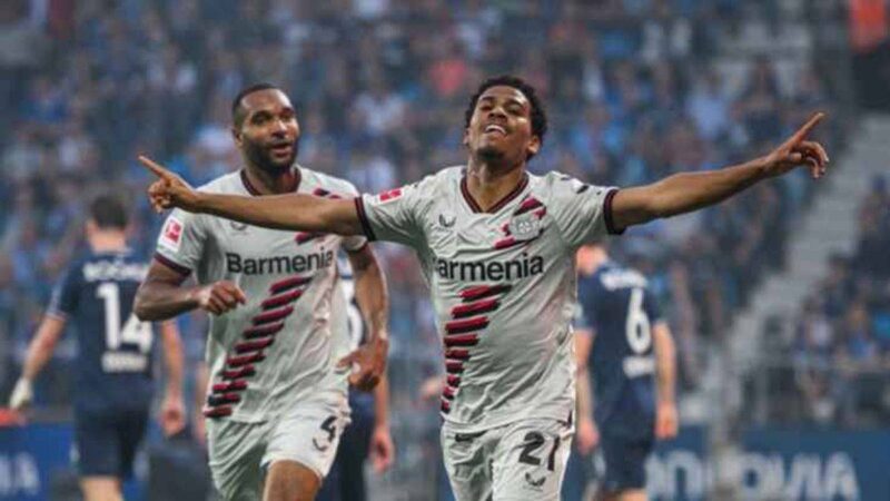 باير ليفركوزن يسحق بوخوم بأربعة أهداف في الدوري الألماني