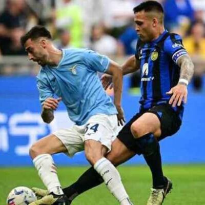 إنتر ميلانو ولاتسيو يتعادلان إيجابياً في الجولة 37 من الدوري الإيطالي