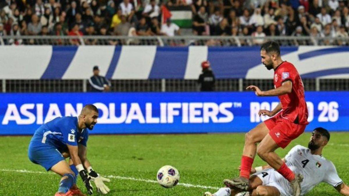 الأردن يتفوق على فلسطين في تصفيات كأس العالم 2026