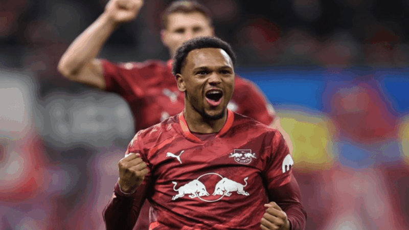 لايبزيغ ينتصر على فرانكفورت ويعزز موقعه في الدوري الألماني