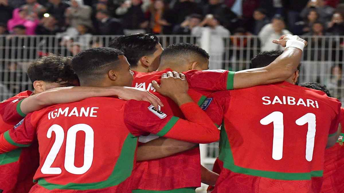 لاعبو المنتخب المغربي الفوز على النيجر
