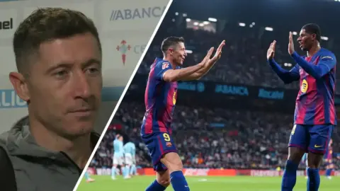 ليفاندوفسكي يحتفل بالهاتريك ويؤكد أهمية الفوز على سيلتا فيغو