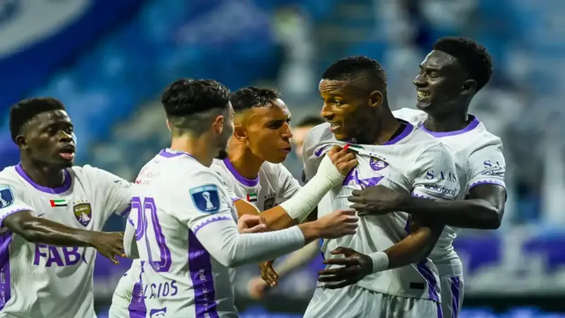 العين يقترب من نهائي كأس مصرف أبوظبي الإسلامي بثلاثية في شباك النصر