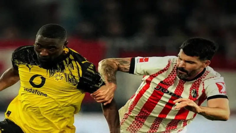 دورتموند ينجو بنقطة من فرايبورغ