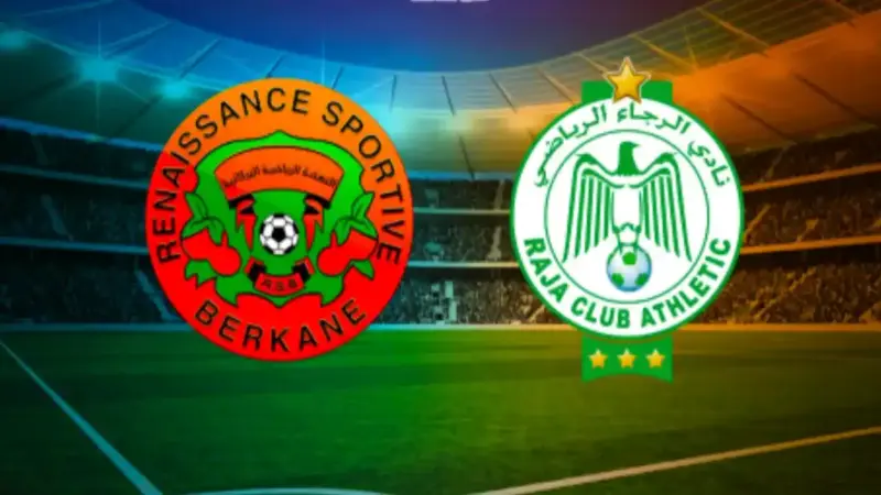 الموعد والقنوات الناقلة لمباراة نهضة بركان ضد الرجاء البيضاوي في الدوري المغربي