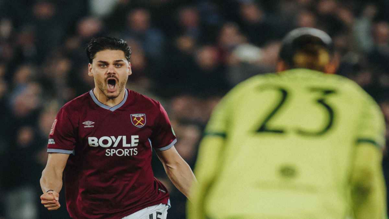 ركلات الترجيح تُنقذ وست هام وتُؤهله إلى ربع نهائي كأس الاتحاد