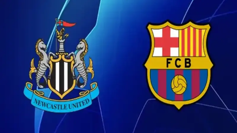 برشلونة ضد نيوكاسل يونايتد