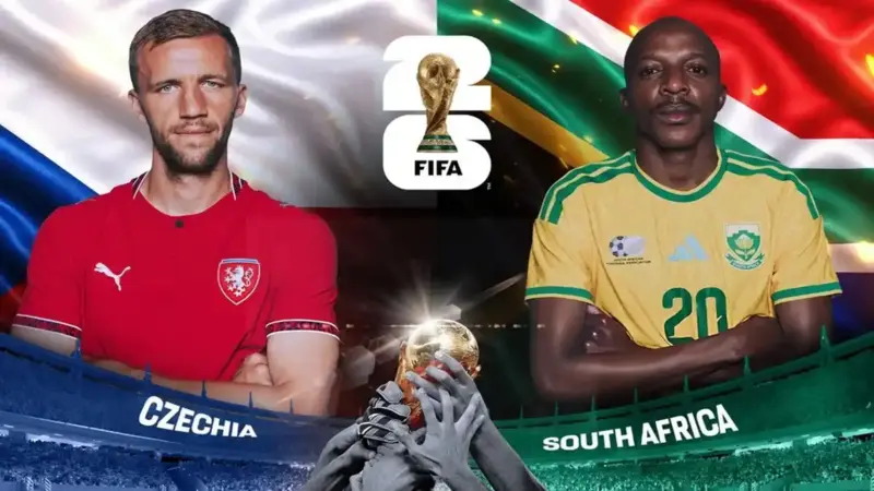 الموعد والقنوات الناقلة لمباراة جمهورية التشيك ضد جنوب أفريقيا في كأس العالم