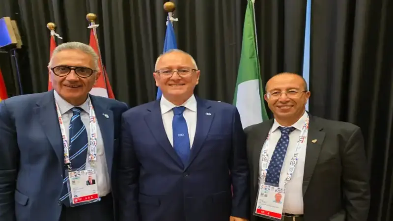 إدريس الهلالي يشارك في أشغال الجمع العام للجنة الدولية لألعاب البحر الأبيض المتوسط بإيطاليا