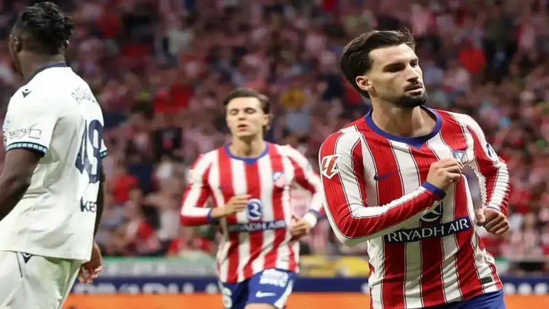 أتلتيكو مدريد يواصل تألقه ويكتسح أوساسونا