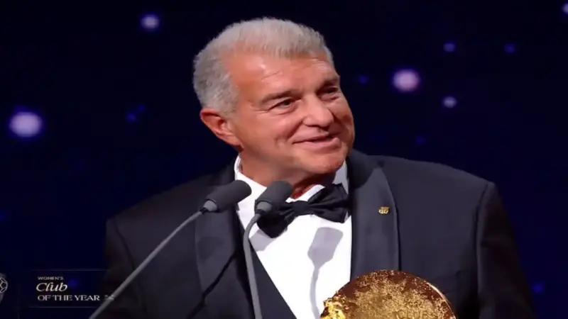 برشلونة يحصد جائزة أفضل نادٍ نسائي في الكرة الذهبية 2026